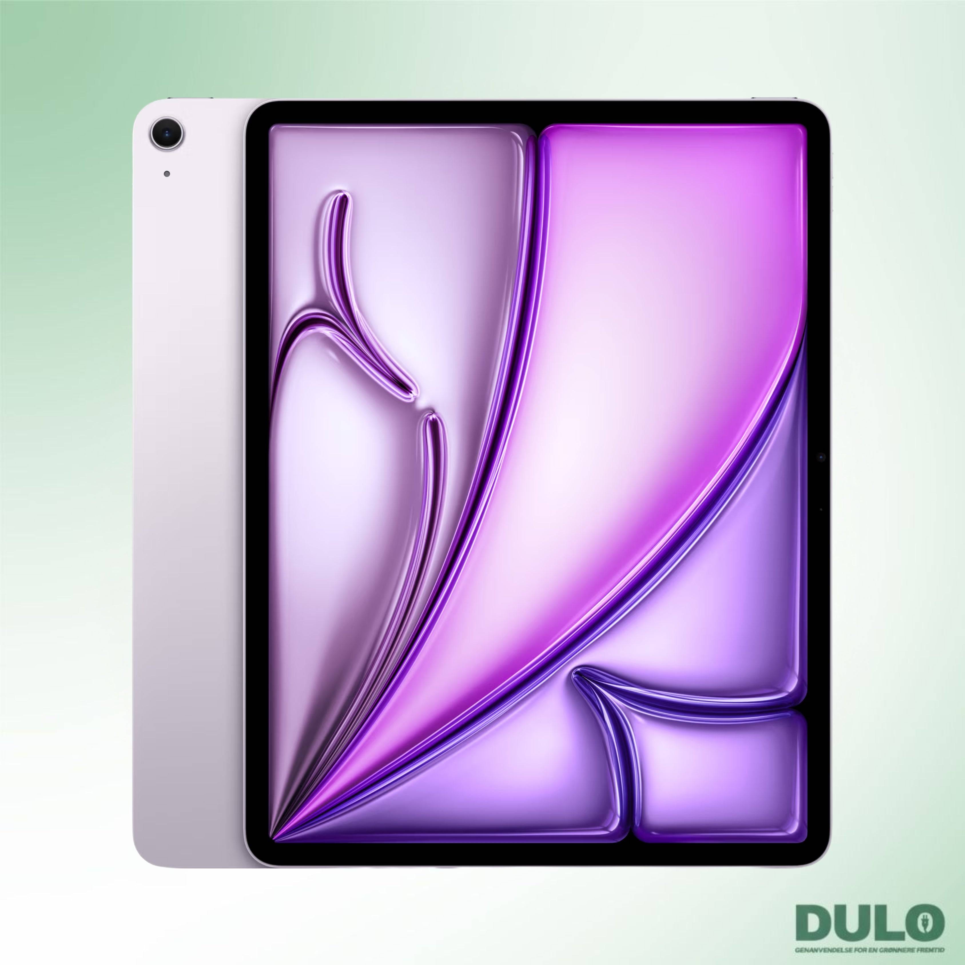 iPad Air 7 (2025) 13" M3 WiFi (A3268) - Flot / Lilla / 512GB