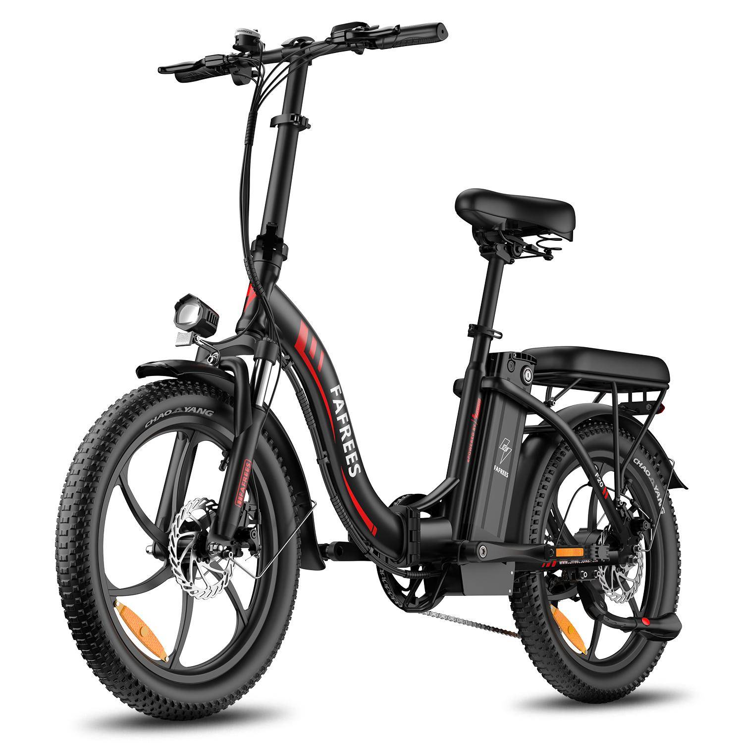 Elcykel FAFREES 20 250W Motor Stadsebike 36V 18AH Topphastighet 25Km/h Max Räckvidd 130Km Lastkapacitet 130Kg F20 36V 18AH