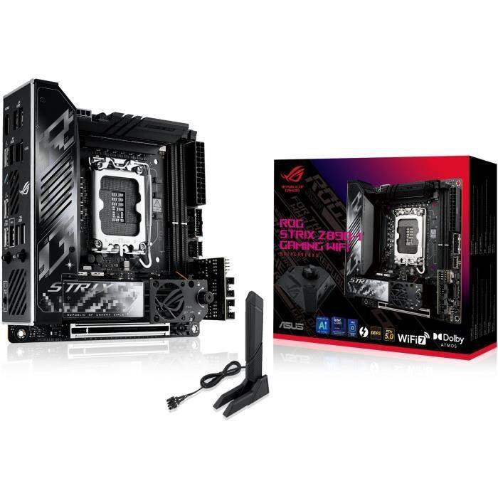 Moderkort - ASUS - ROG STRIX Z890-I GAMING WIFI - Intel Z890 LGA 1851 (Socket V1) mini ITX
