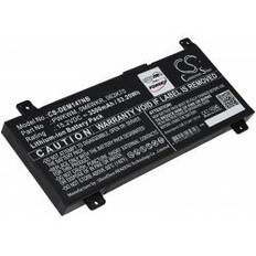 Batteri passer til Laptop Dell Inspiron 14 7466, Inspiron 14 7477, Type 0M6WKR