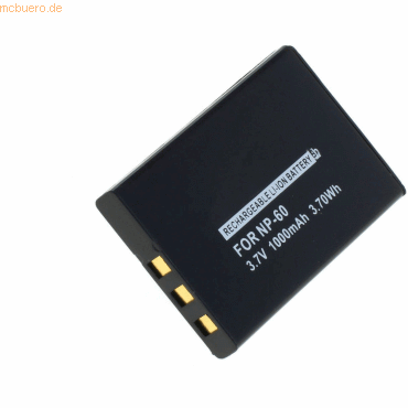 k.A. Akku für Technaxx LB 4011 Li-Ion 3,7 Volt 1000 mAh schwarz