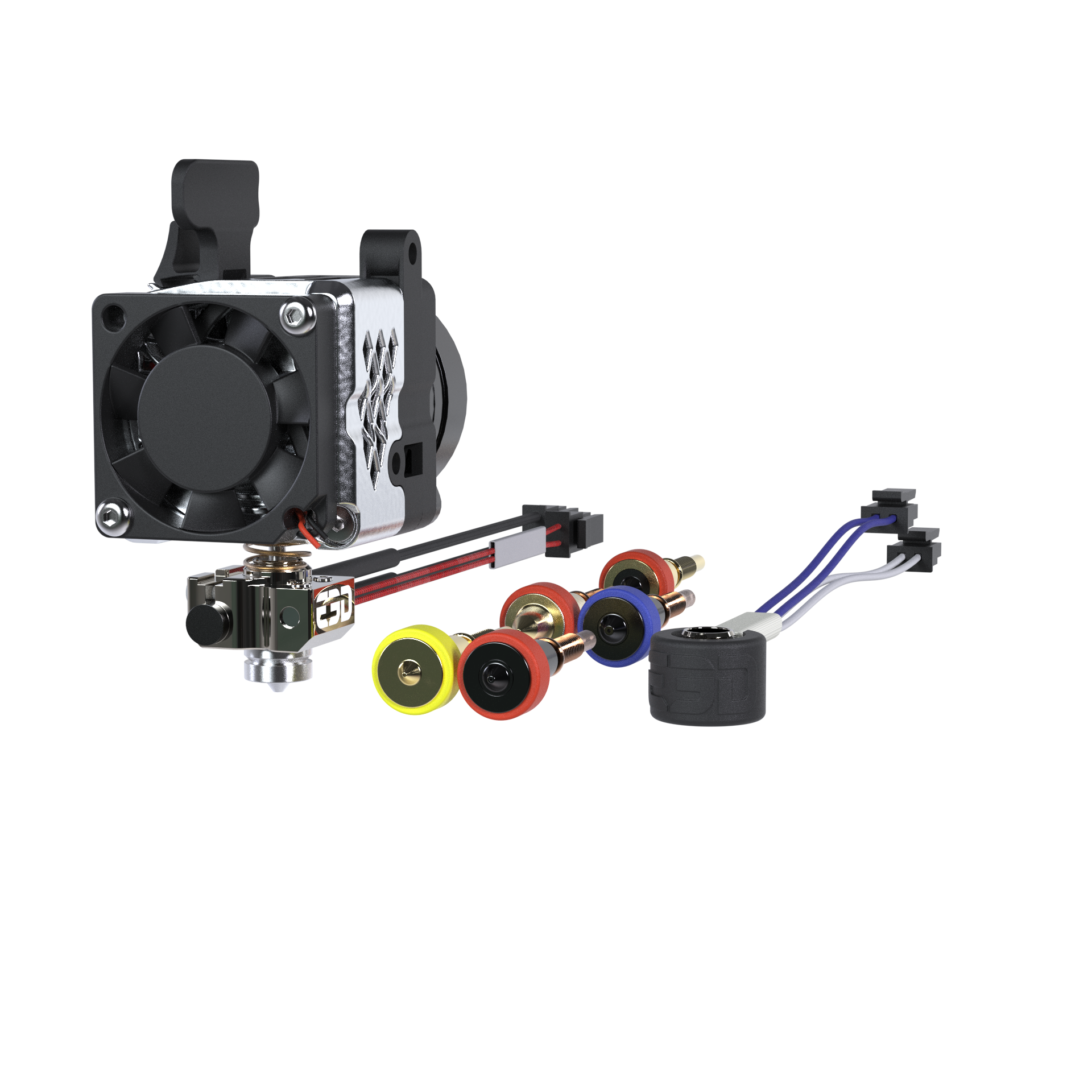 E3D Revo™ Roto-Genius Metal / 24V / PT100