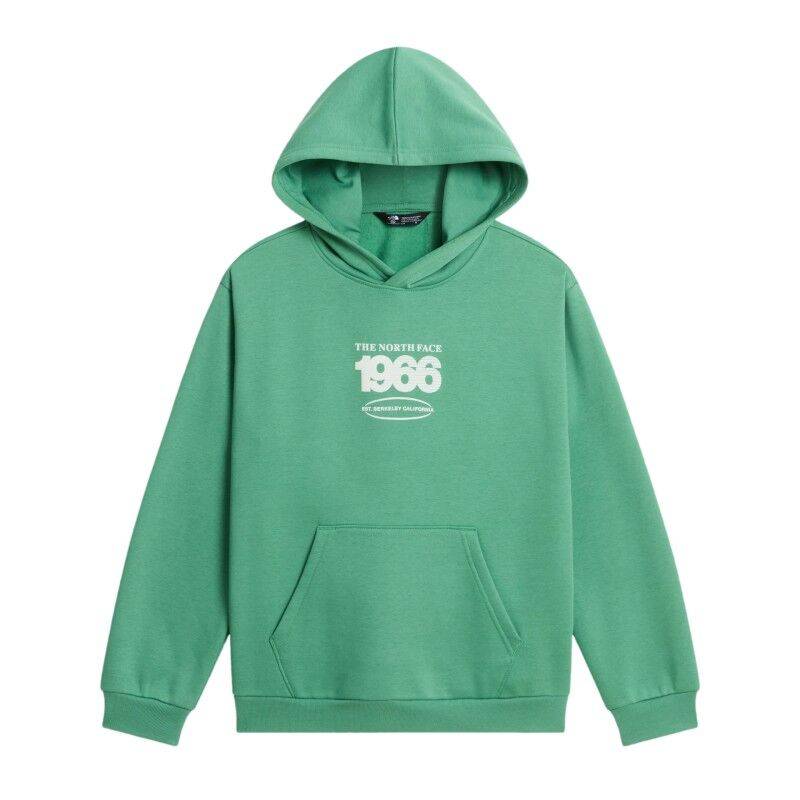 The North Face Teen Track Relaxed Hoodie - Graphic - Munkjacka - Børn Dimmed Algae M