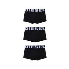 Diesel Kids - kalsonger med logotypband (3-pack) - barn - bomull/Elastan - 12 år - Svart