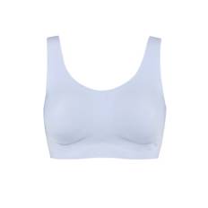 Women's Sloggi Zero Feel Seamfree Bralette Top with Removable Pads Light Blue Large