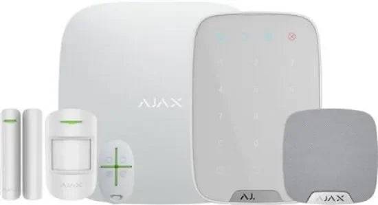 AJAX Alarm Startpakke 3 - Komplet Sikkerhed med Betjeningspanel og Sirene