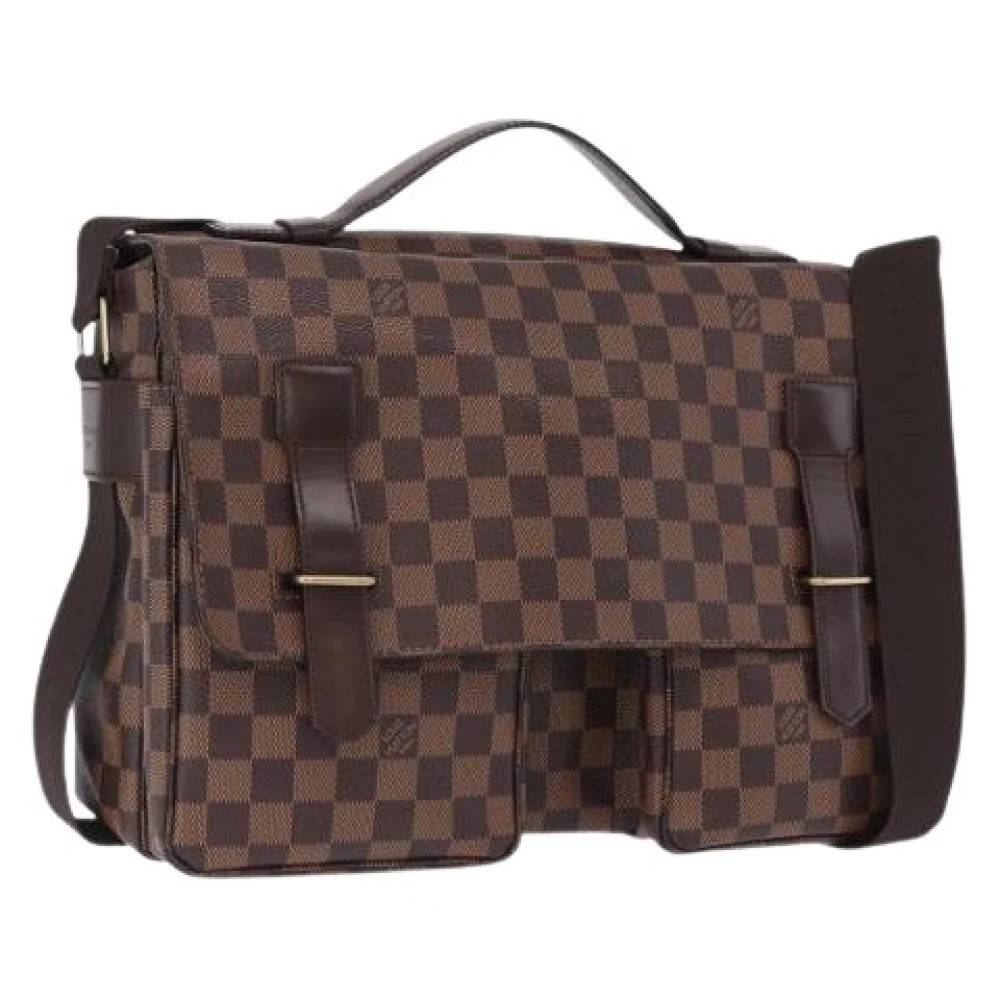Louis Vuitton Vintage Pre-owned Broadway Skuldertaske - Vintage - unisex - Brun - ONE SIZE - Uld