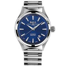 BALL Fireman Victory Automatic Black Dial Silver Stainless Steel Bracelet Men's Watch NM2098C-S5J-BE