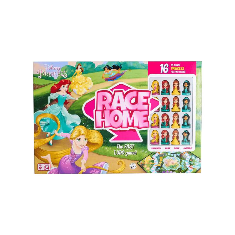 Disney Princess Offizielles Race Home Brettspiel, Spielen Sie mit...