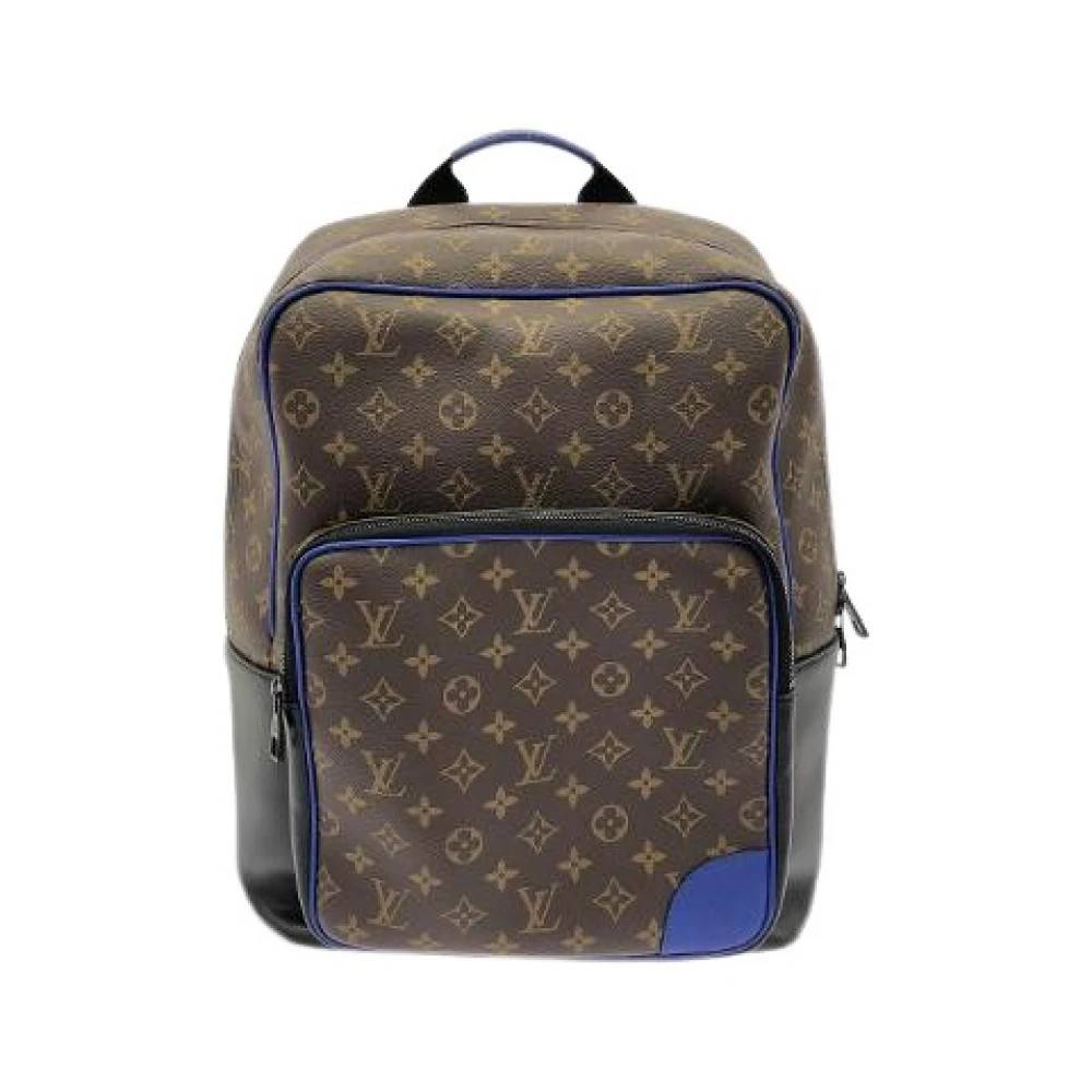 Louis Vuitton Vintage - Pre-owned Dean Monogram Macassar Coated Canvas Backpack Vintage - Dam - ONE Size -