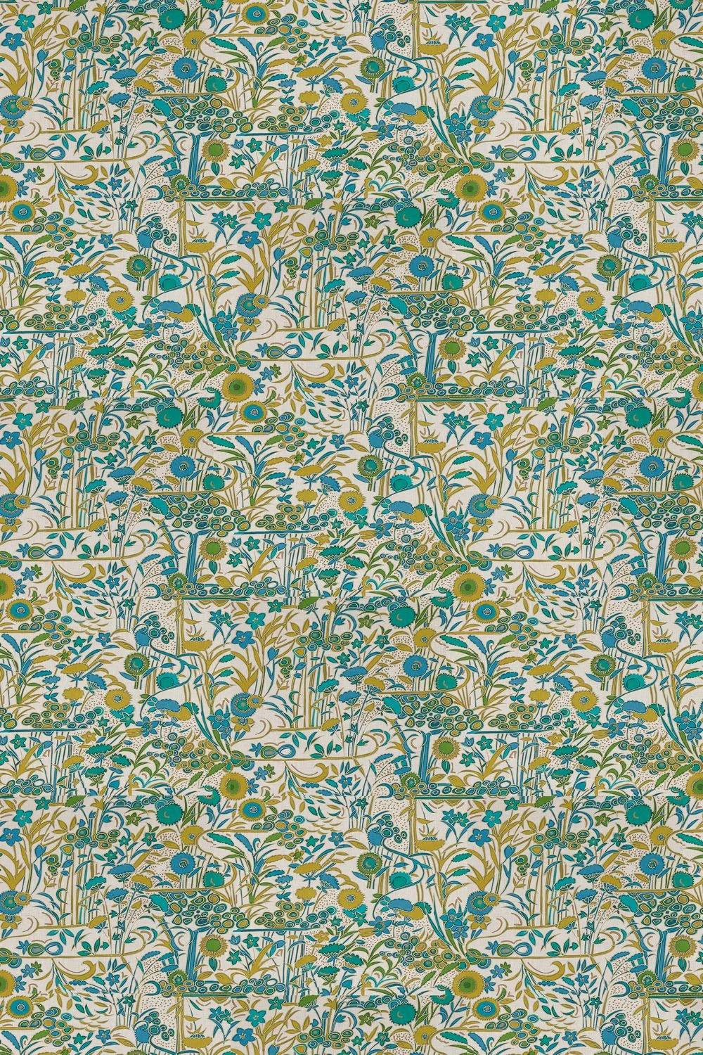 The Design Archives Fabric Grand Tiffany 1018-02