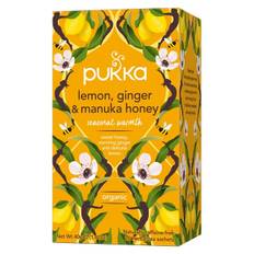 Lemon, Ginger and Manuka Honey - øko - Pukka te