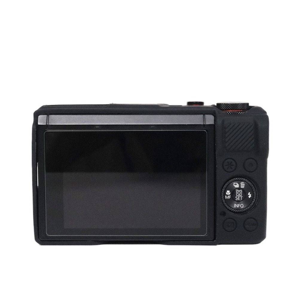 Mjukt Silikon Gummi Pansar Kamerahus Fodral För Canon G7X Mark II III G7XII G7X2 G7XIII G7X3 Stötsäkert Skydd Med Linslock