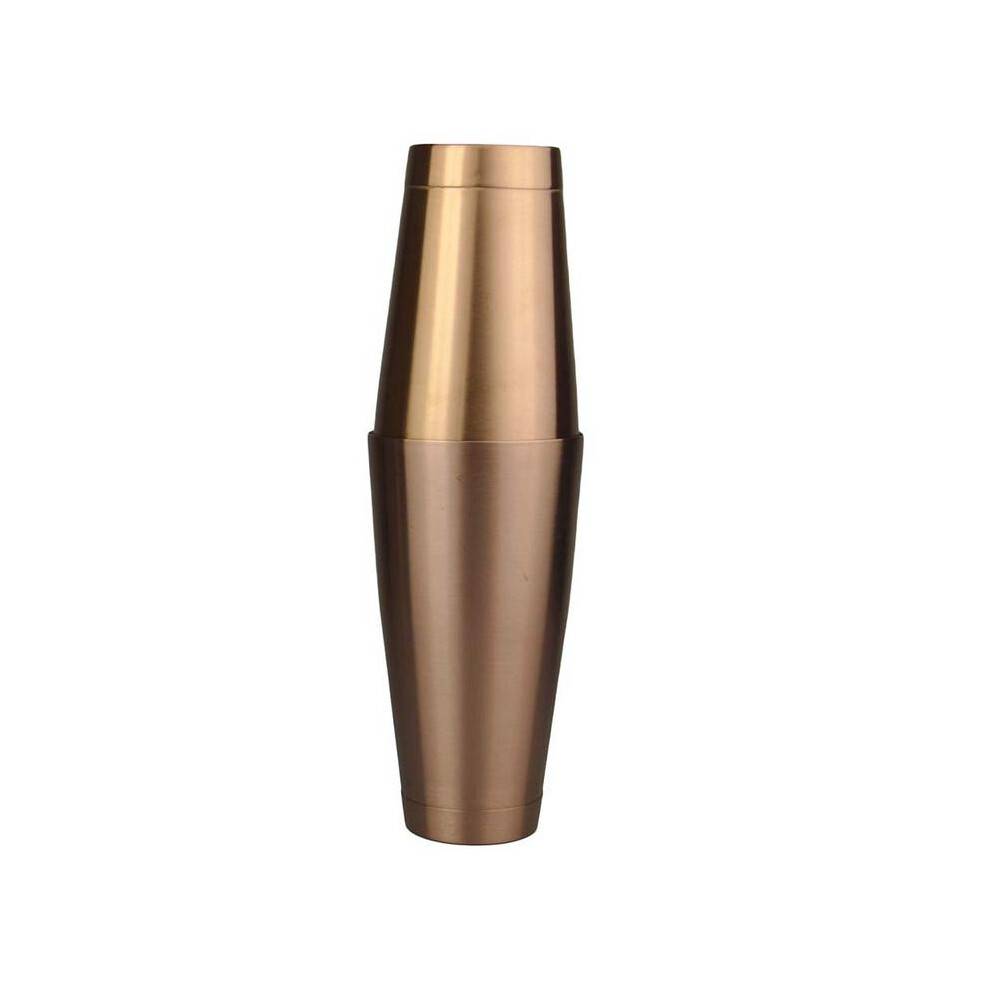 Professionelt Boston Cocktail Shaker-sæt, 600 ml og 750 ml rustfri stålkopper, vægtet design til kontrolleret blanding, nem at rengøre, perfekt