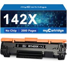 MYCARTRIDGE 142X Toner Kompatibel für 142A Toner Ersatz für HP Laserjet MFP M140W für HP Laserjet M110W für M140WE M110WE M139WE M139W für W1420A W1420X (Kein Chip,1 Schwarz)