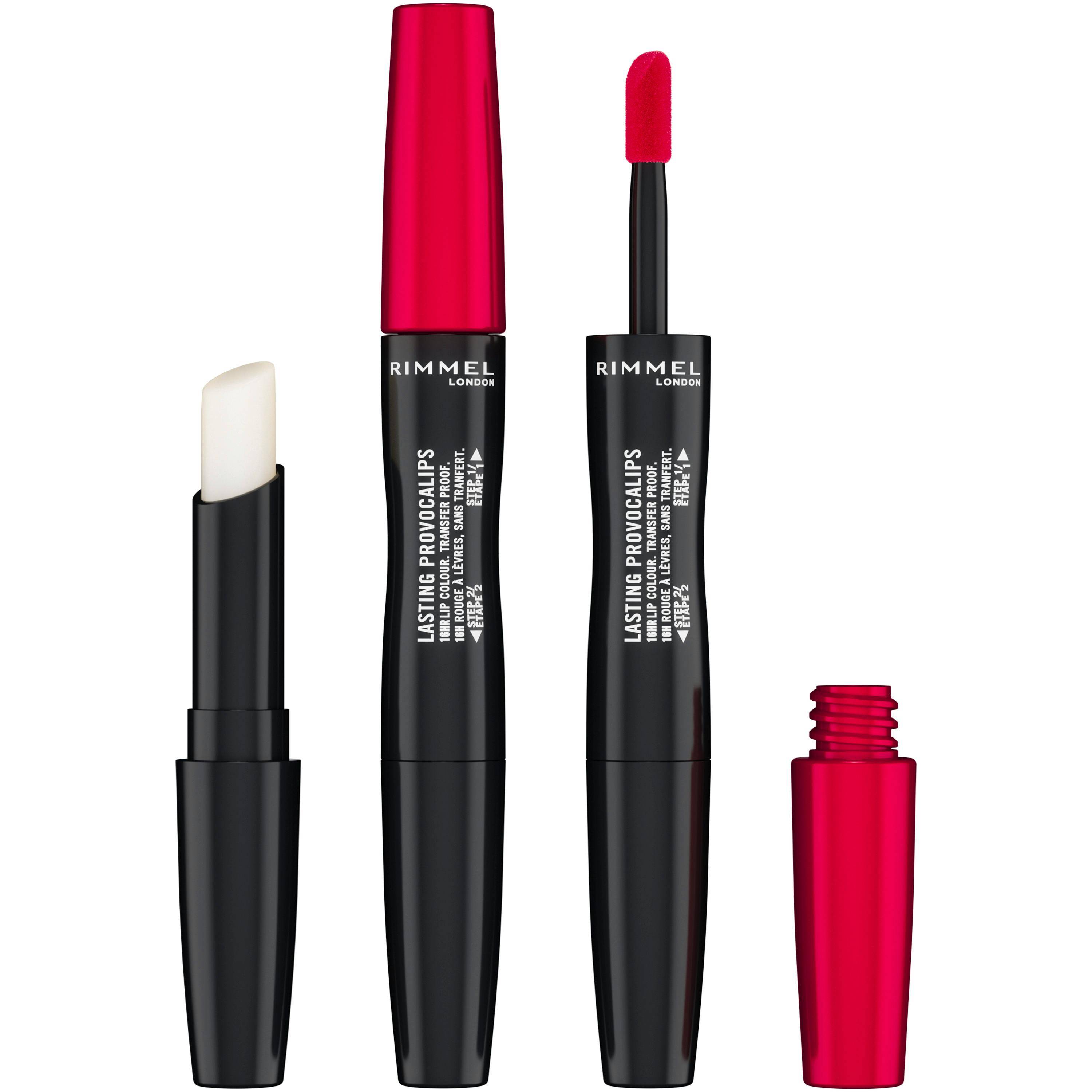 Rimmel Lasting Provocalips Liquid Lipstick 500 Kiss The Town Red 2.2 ml.