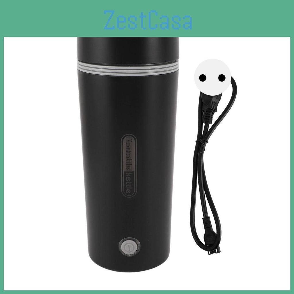 Travel 350ml Kettle Electric 300w Stainless Steel Automatic Insulation Portable Mini Hot Water ljusgrön färg
