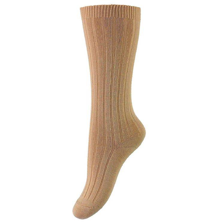 Condor Knästrumpor - Rib - Ljus Brun - Condor - 12-24 mån - Strumpor