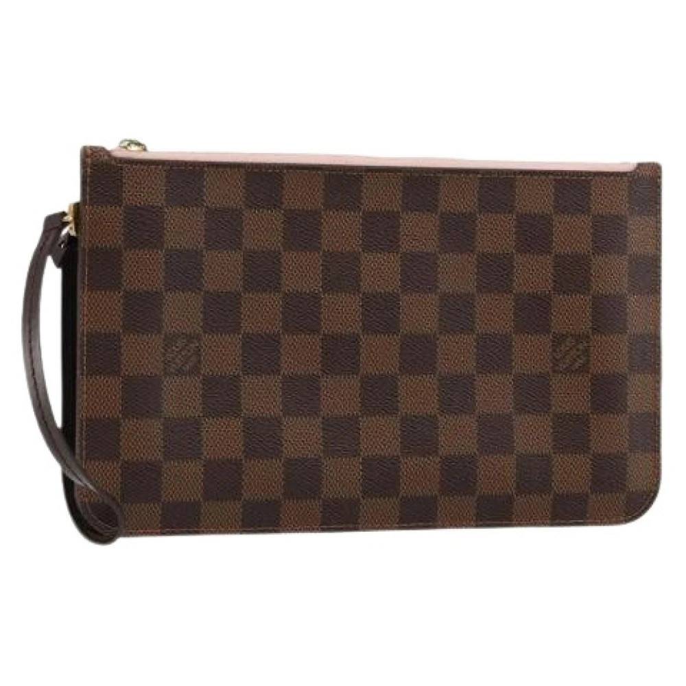 Louis Vuitton Vintage Pre-owned Canvas Pouch - Vintage - Dame - Brun - ONE SIZE -