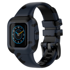 Garmin Vivofit Jr 3 Rem - Mønstret, Silikone, Mørkegrå