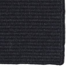 C. Olesen Luxor ensfarvet tæppe - 250X250 cm. - Midnight