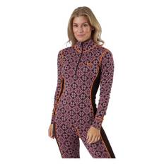 Rose Half-Zip Syrup, Female, Tøj, basislag, Alpinsport, Brun, S