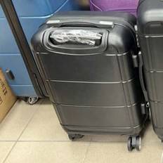 20 Inch Travel Suitcase With Super Silent Spinner Wheels - Black