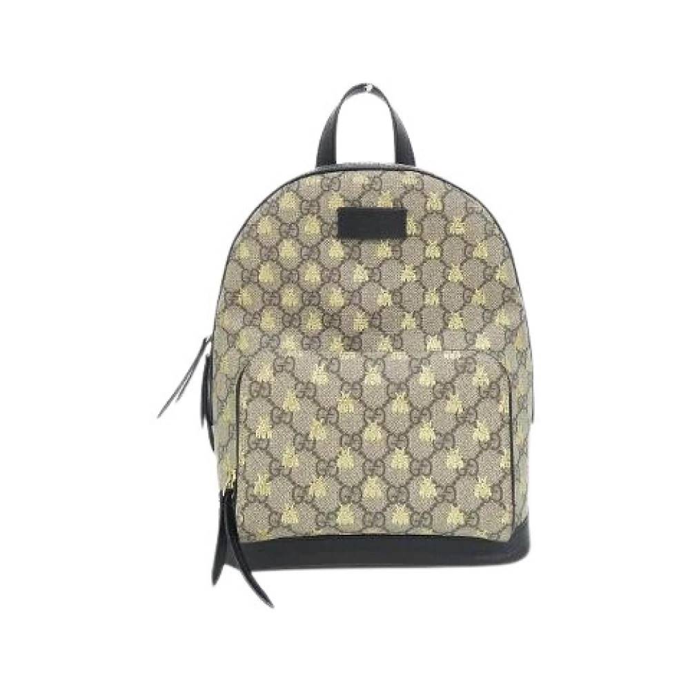 Gucci Vintage - Pre-owned GG Supreme Canvas Ryggsäck Vintage - Dam - ONE Size -