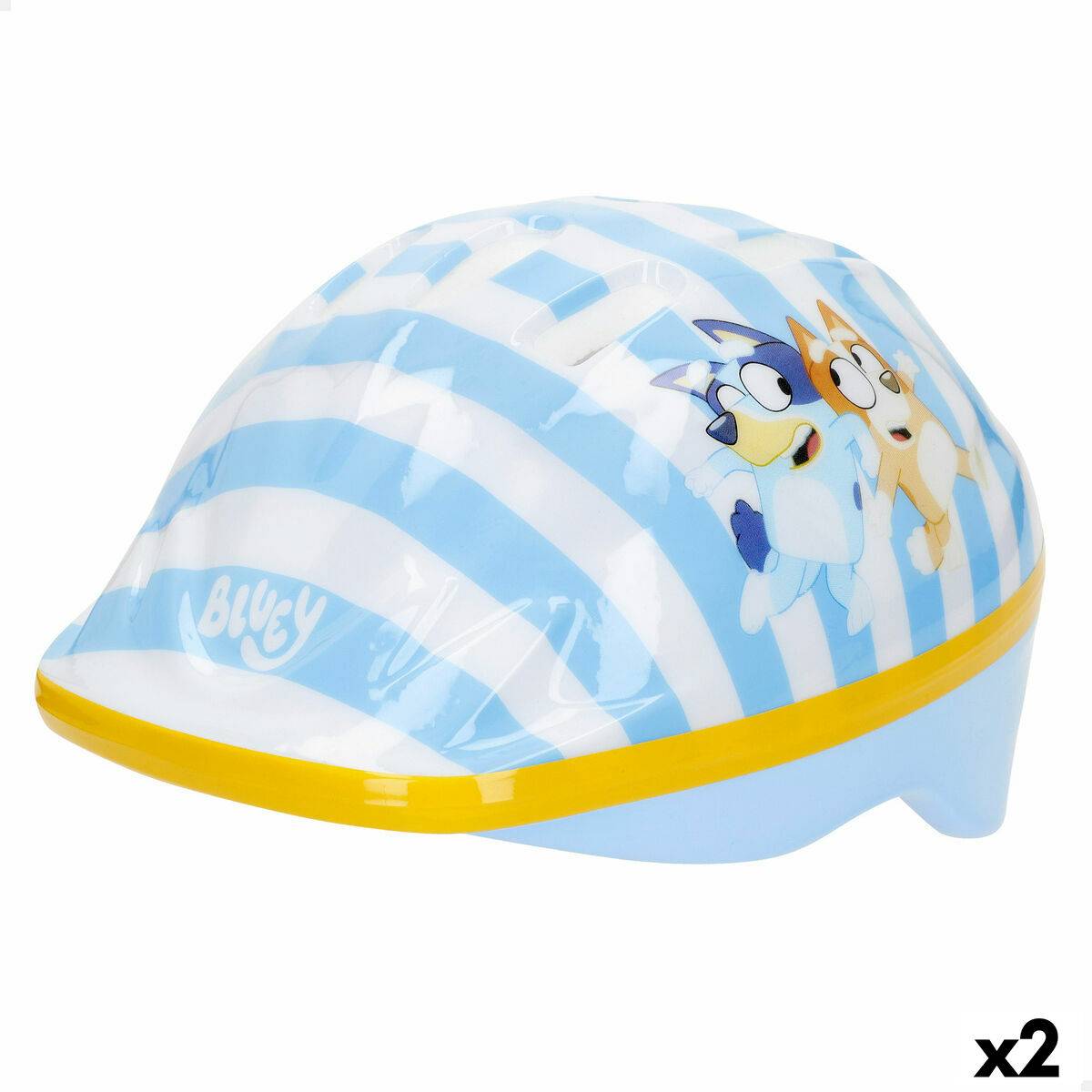 Cykelhjelm til børn Bluey Blå 48-52 cm