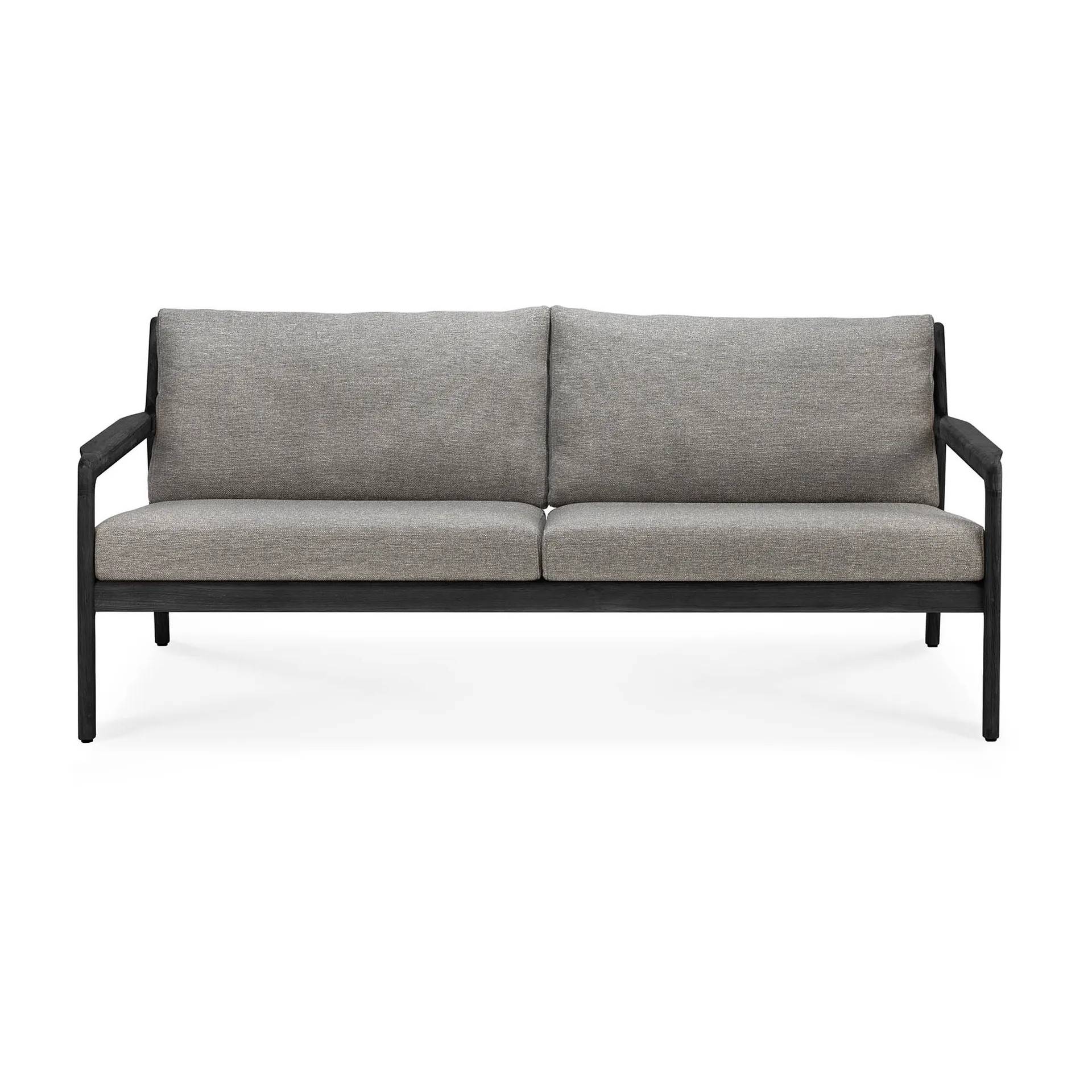 Ethnicraft Jack outdoor sofa 2-pers. sortbejdset teak Mocha.