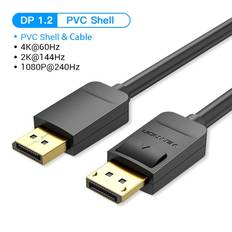 Vention DisplayPort 1.4 Cable 8K 60Hz 4K HDR 165Hz Display Port Audio Cable for Video PC Laptop TV Display Port 1.4 DP Cable 1.2