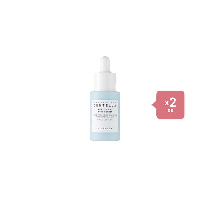[Deal] SKIN1004 Madagascar Centella Hyalu-Cica Blue Serum - 30ml (2ea) Set - black