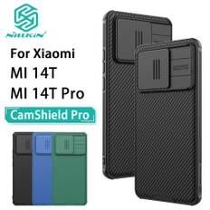 NILLKIN för Xiaomi MI 14T Pro 5G telefonfodral CamShield Pro kameraskydd bakstycke Mi 14T 5G svart
