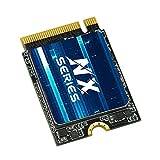 KingSpec 1TB M.2 2230 SSD, M2 NVMe SSD Gen3x4 – Läsningshastighet upp till 3500MB/s, intern PCIe3.0 SSD kompatibel med Steam Deck/Microsoft Surface Pro 8/Laptop 3 (1TB)