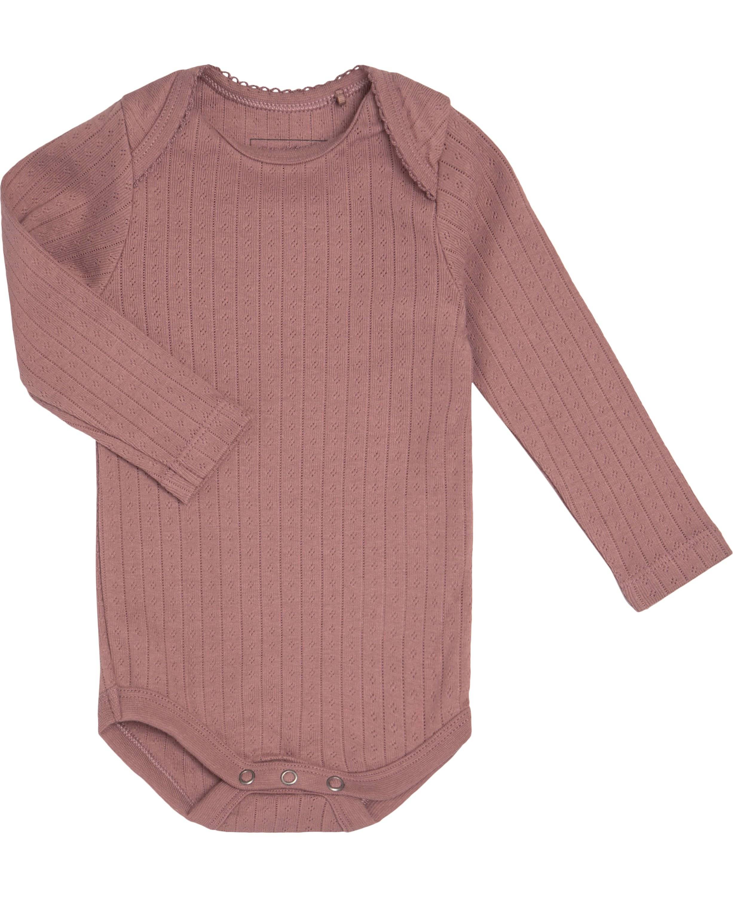 Magasin Malina 3G Str 36 mdr / 98 cm Twilight Mauve Langærmede Bodies Bomuld.