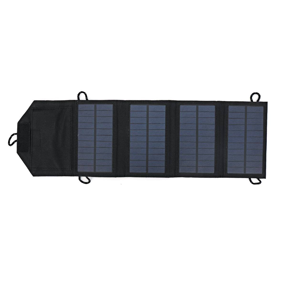 10 W Polysilikon Portabel Hopfällbar Solpanel för Utomhusarbete