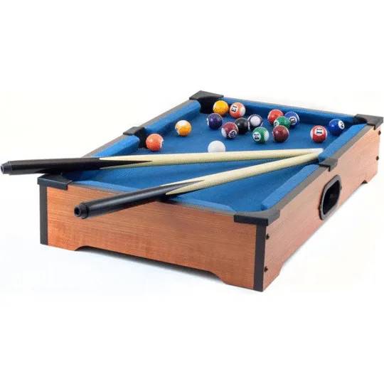 Poolbord Mini 51x31x9 Cm Mini Biljardbord 52663 spil underholdning hobby interaktion