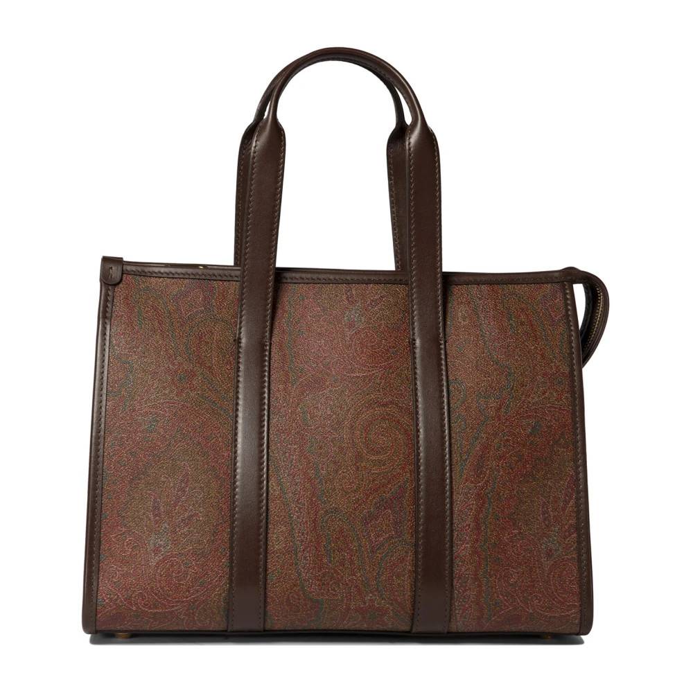 Etro Arnica Håndtaske - Tasker - Dame - Brun - ONE SIZE - Bomuld