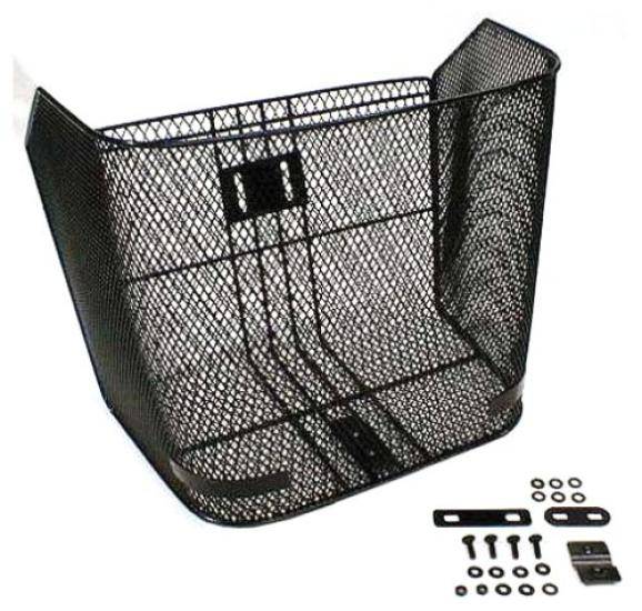 CAPTAIN STAG Offle Mesh Basket for Light Car Front L Black Y-5171