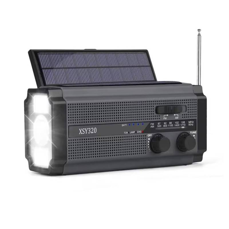 Globuz - Nødradio m/ Powerbank 5.000mAh.