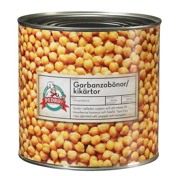 Bönor garbanzo 2500g