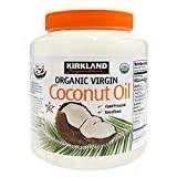 Kirkland kokosolja oraffinerad jungfru kallpressad 100 % ren 2,38 kg badkar