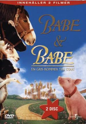 DVD - Babe & Babe - En Gris Kommer Till Stan (Beg)