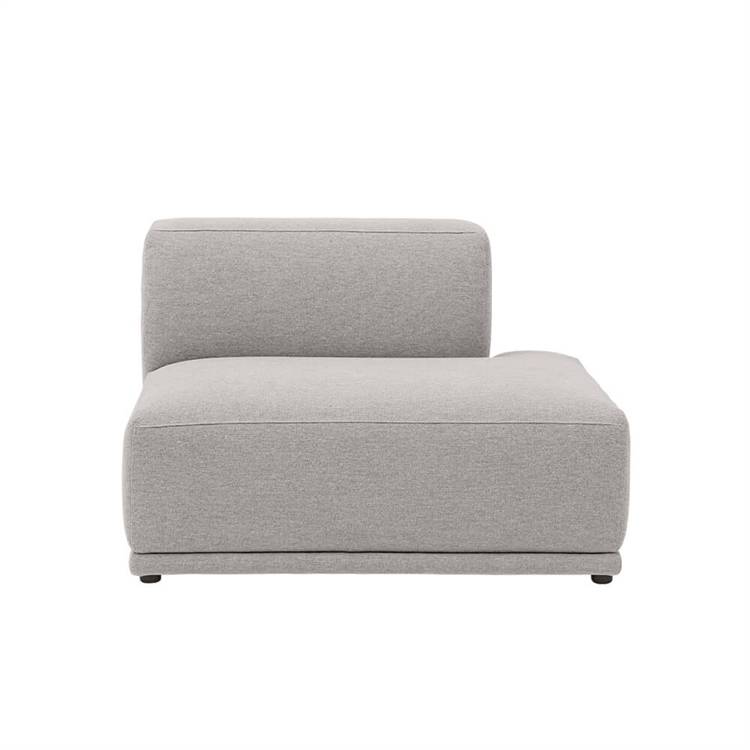 Muuto Connect Soft Modular Sofa Left Open End () -  Clay 12 D