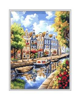 Diamond painting Blommande Amsterdam