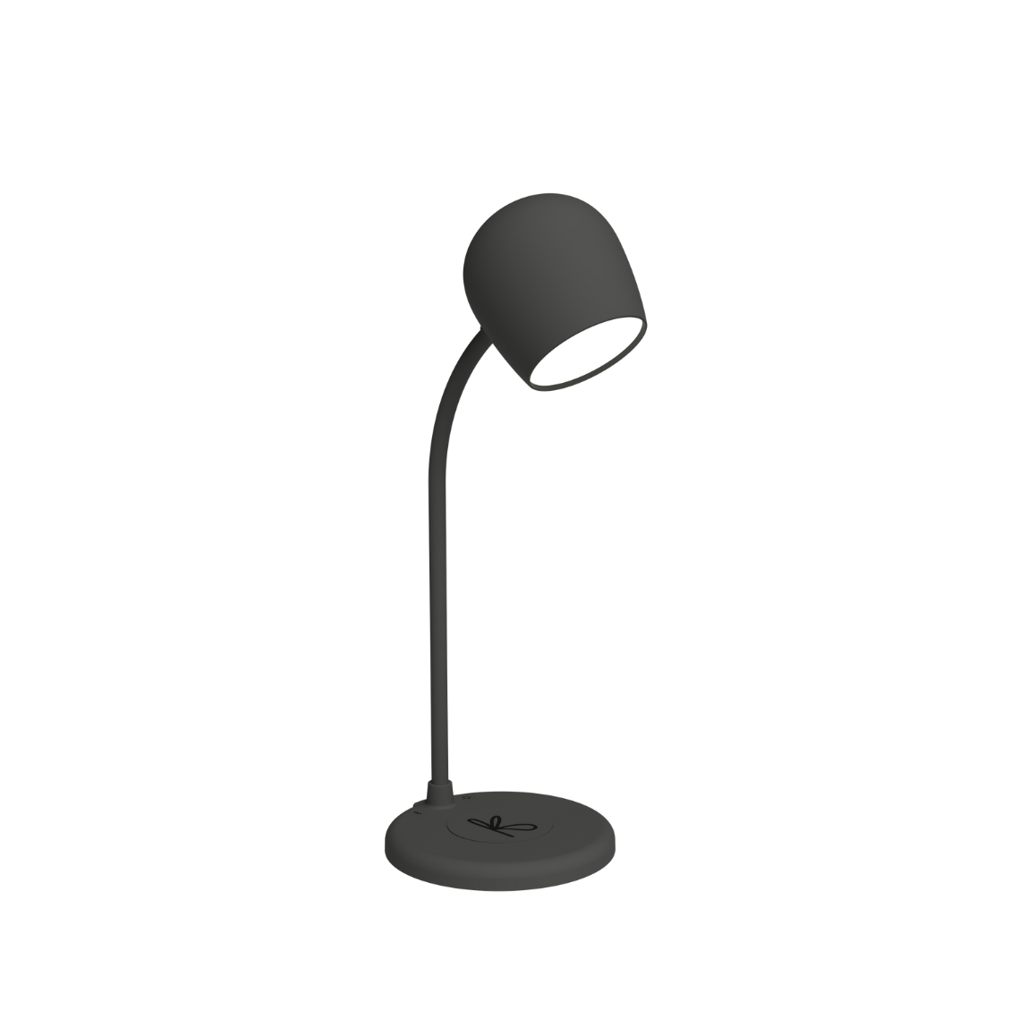 SmartGlow - LED-lampa med Bluetooth och uppladdning - Svart