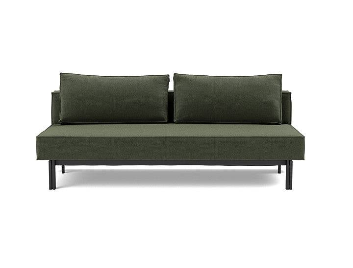 Sly Sovesofa - Træben / 413 Esina Olive Green