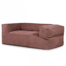 Soffa moog wave manchester saccosäck (Färg: Coral)
