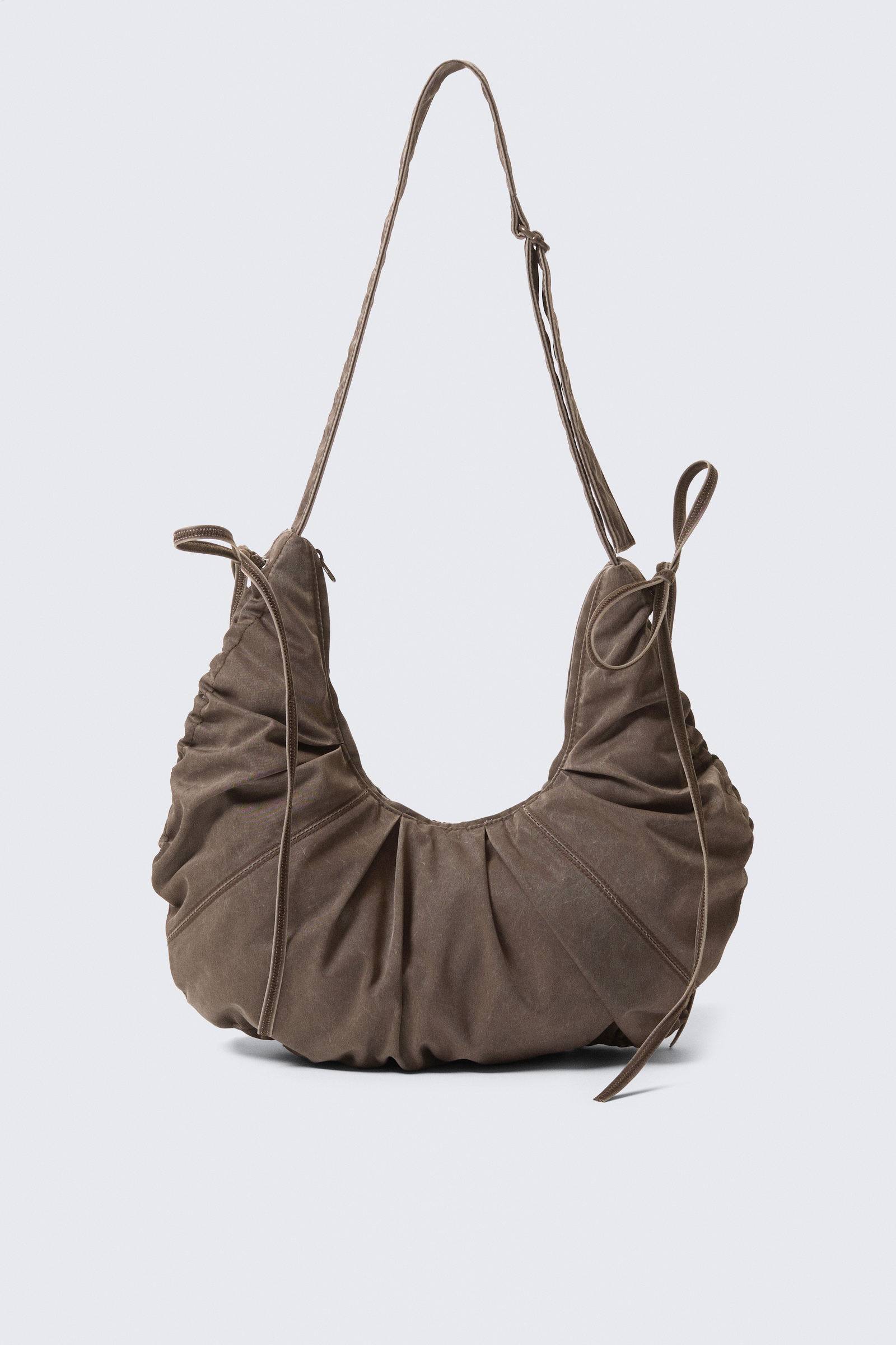 Ruched Crossbody Bag