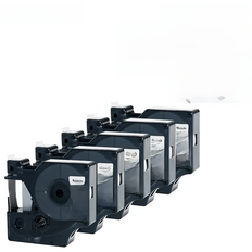 For Dymo D1 Label Tape 45013 Black on White 12mm For Dymo LabelManager 160 280 210D 360D Wireless